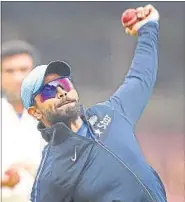  ?? AJAY AGGARWAL / HT ?? Ravindra Jadeja’s 37 wickets in first three Ranji games on mostly crumbling wickets helped him get back to India team.