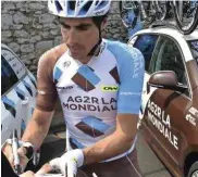  ??  ?? C’est fini entre le coureur de l’Oise Sébastien Minard et AG2R-La Mondiale.