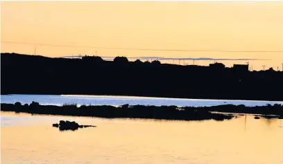  ??  ?? ●●Sunset in Ard West, Connemara, minus the little egrets!