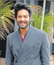  ??  ?? Ali Fazal will play the role of Sanjay Dutt’s son in the remake of the hit Telugu political thriller, Prasthanam PHOTO: YOGEN SHAH