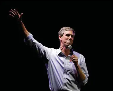  ?? ERIC GAY, AP / NTB SCANPIX ?? Demokraten Beto O'Rourke vil utfordre president Donald Trump.