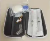  ?? HAMILTON SPECTATOR FILE PHOTO ?? A naloxone injection kit used to treat people who have overdosed on opioids. The naloxone blocks or reverses the effects of the opioids.