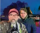  ?? RETO KLAR / RETO KLAR ?? Unsere Reporter Reto Klar und Julian Würzer vor Ort in Polen.