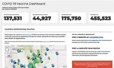  ??  ?? The state has launched a public vaccine dashboard — cvvaccine. nmhealth.org/public-dashboard.html. It will be updated Monday through Friday.