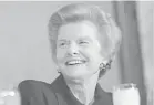  ?? ANNA MOORE BUTZNER/AP ?? Former first lady Betty Ford is the subject of a new biography.