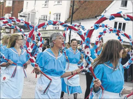  ??  ?? Tenterden Folk Festival celebrates its 25th anniversar­y this year and organisers have pulled out all the stops with extra events to make it the biggest festival to date