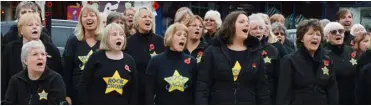  ??  ?? Wokingham Rock Choir