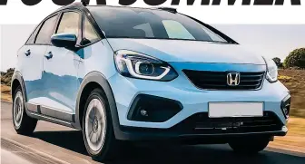  ??  ?? Hybrid hero: Honda’s new Jazz variant, the Crosstar mini SUV