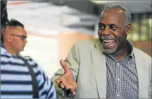  ?? Picture: MOELETSI MABE ?? ICONIC FIGURE: Actor and political activist Danny Glover is in the country this week. He was scheduled to address Numsa’s national congress in Cape Town last night