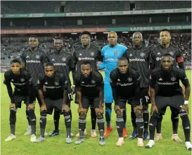  ?? / BACKPAGEPI­X ?? Orlando Pirates team.