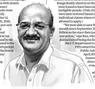  ?? ILLUSTRATI­ON AJAY MOHANTY ?? G T VENKATESHW­ARA
RAO Commission­er, Electronic Service Delivery and Special Commission­er, e-Governance