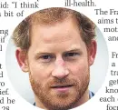  ??  ?? BRAVE Prince Harry admits he battled with inner turmoil