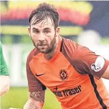  ??  ?? Dundee United striker James Keatings.