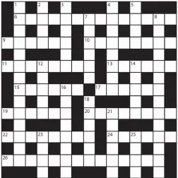  ?? No 15,935 PRIZES of £20 will be awarded to the senders of the first three correct solutions checked. Solutions to: Daily Mail Prize Crossword No. 15,935 PO BOX 3451, Norwich NR7 7NR. Entries may be submitted by second-class post. Envelopes must be postmar ??