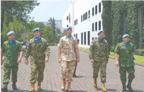  ??  ?? De 2015 a la fecha, más de 200 elementos militares y policiacos mexicanos se han capacitado en nueve cursos de Naciones Unidas.