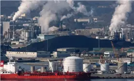 ?? Ohsumi/Bloomberg/Getty Images ?? Coal stockpiled at Onahama port in Iwaki City, Fukushima, Japan. Photograph: Tomohiro