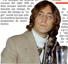  ??  ?? John Lennon fue asesinado en 1980.