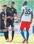  ?? FOTO: IMAGO IMAGES ?? Nicolás González (M.) brillierte gegen den HSV mit zwei Toren.