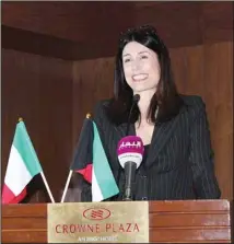  ?? ?? IWG President, Mrs. Cristiana Baldocci