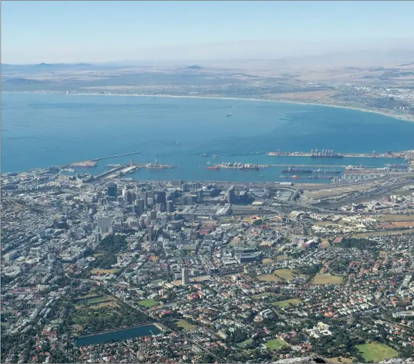  ?? PICTURE HENK KRUGER ?? MAGNIFICEN­T: Cape Town is a coastal city and the second-most populous urban area in South Africa after Joburg. The city is famous for its harbour, natural setting in the Cape Floristic Region, and landmarks including Table Mountain and Cape Point....