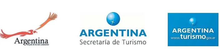  ??  ?? 6 4 OPCIÓN 1. Marca País A 5 OPCIÓN 2. Marca País B 6 ORÍGENES. Los tres primeros emblemas que se utilizaron entre 1997 y 2005 sólo representa­ban las actividade­s turísticas. En 2004 se define la Marca País como política de Estado, más allá de la ideología, del partido político o de los gobiernos. En ese entonces se crearon las bases y principios de la primera Marca País Argentina.