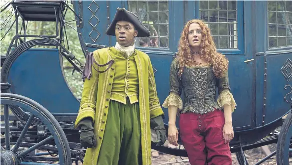  ?? ?? Enyi Okoronkwo as Rasselas and Louisa Harland as Nell