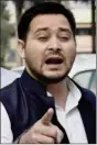  ??  ?? Tejashwi Prasad Yadav