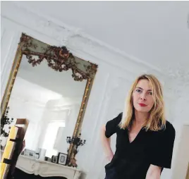  ??  ?? French lighting designer Odile Soudant in her Paris studio. Soudant says Brad Pitt didn’t pay for work she did at his chateau.