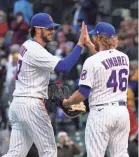  ?? NUCCIO DINUZZO/GETTY IMAGES ?? Kris Bryant and Craig Kimbrel could be traded by the Cubs by the deadline.