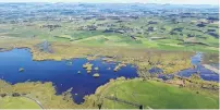  ?? PHOTO: STEPHEN JAQUIERY ?? An aerial shot of Lake Tuakitoto near Balclutha, taken last month. The smallest of South Otago’s three main lakes, it is, like the others (Lake Waihola and Lake Waipori) very shallow. The lake drains into the lower reaches of the Clutha River.