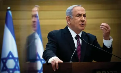  ??  ?? Benjamin Netanyahu has ‘a sense of power and impunity’. Photograph: Reuters