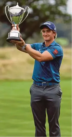  ?? Paul Dunne ?? Satu perasaan hebat akhirnya menang”