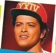  ??  ?? BRUNO MARS