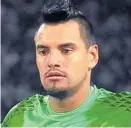  ??  ?? Sergio Romero (30 años). Arquero del Manchester City.