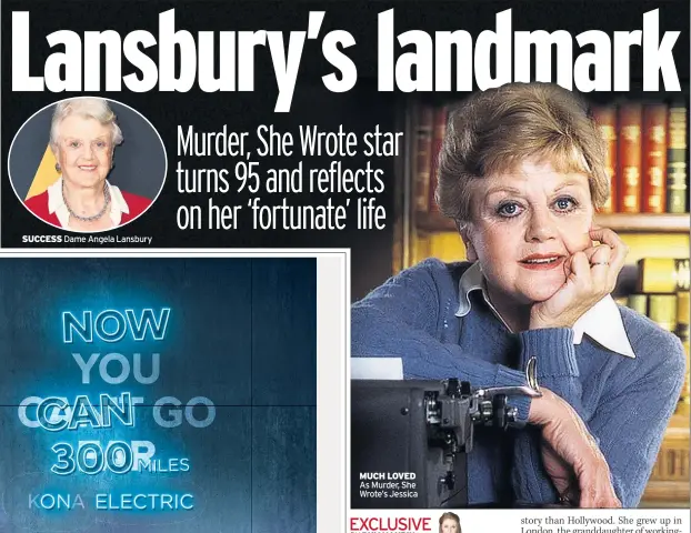  ??  ?? MUCH LOVED As Murder, She Wrote’s Jessica