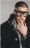  ??  ?? El trapero Bad Bunny.