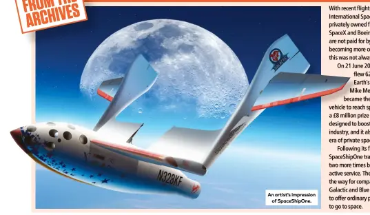 Spaceshipone takes flight (21 June 2004 ) - PressReader