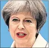  ??  ?? OUT OF TIME: Mrs May