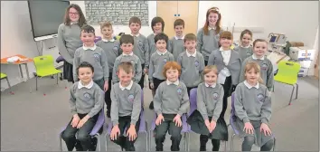  ??  ?? Gaelic school choir for Lochaber Music Festival.