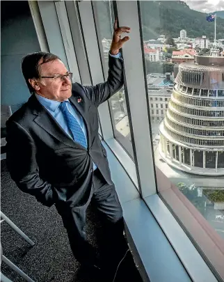  ?? PHOTO: ROBERT KITCHIN/FAIRFAX NZ ?? Foreign Minister Murray McCully is quitting politics after 30 years.