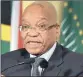  ??  ?? AWAITING HIS SIGNATURE: President Jacob Zuma