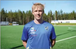  ??  ?? For Felix Jacobsen ble koronapand­emien akkurat det han trengte for å komme seg tilbake før seriestart. Nå er både han og herrelaget klar til første kamp mot TUIL på Villaksban­en Aronnes. (Foto: Kristine Jonas)