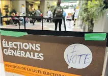  ?? JOHN MAHONEY ?? “The more parties there are, the less people vote,” says Louis Massicotte of Université Laval’s political science department.