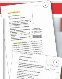  ?? ?? 2 La respuesta que presentó Telemundo a la exigencia del pago de regalías. 2