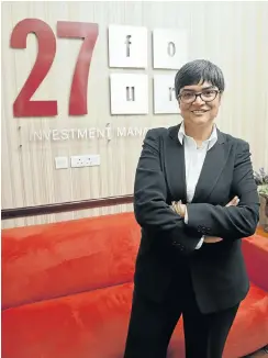  ??  ?? Fatima Vawda, founder and MD of 27four Investment Managers, says multi-managers give you the benefit of diversific­ation while providing above-average returns.