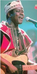  ??  ?? King Sunny Ade