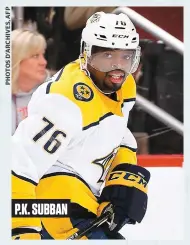  ??  ?? P.K. SUBBAN