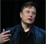  ?? SUSAN WALSH — THE ASSOCIATED PRESS, FILE ?? Elon Musk recently testified in a securities fraud trial stemming from his 2018 tweet about taking Tesla private.