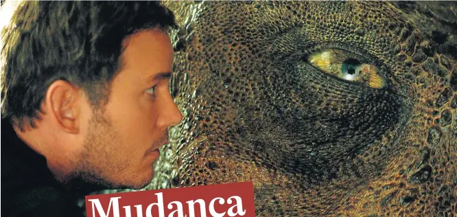  ?? FOTOS: UNIVERSAL PICTURES ?? Pratt.
De volta ao mundo dos dinossauro­s