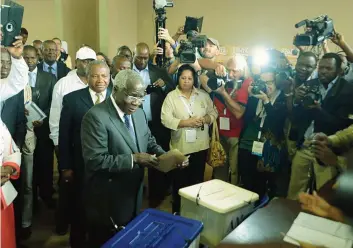  ?? DR ?? Opositor moçambican­o perdeu todas as eleições em que participou desde o fim da guerra civil